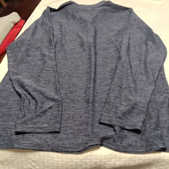 Women's Bit and Beidle 3/4 Zip 1 XL Blue Pullover Long Sleeve Shirt Casual - Picture 5 of 5